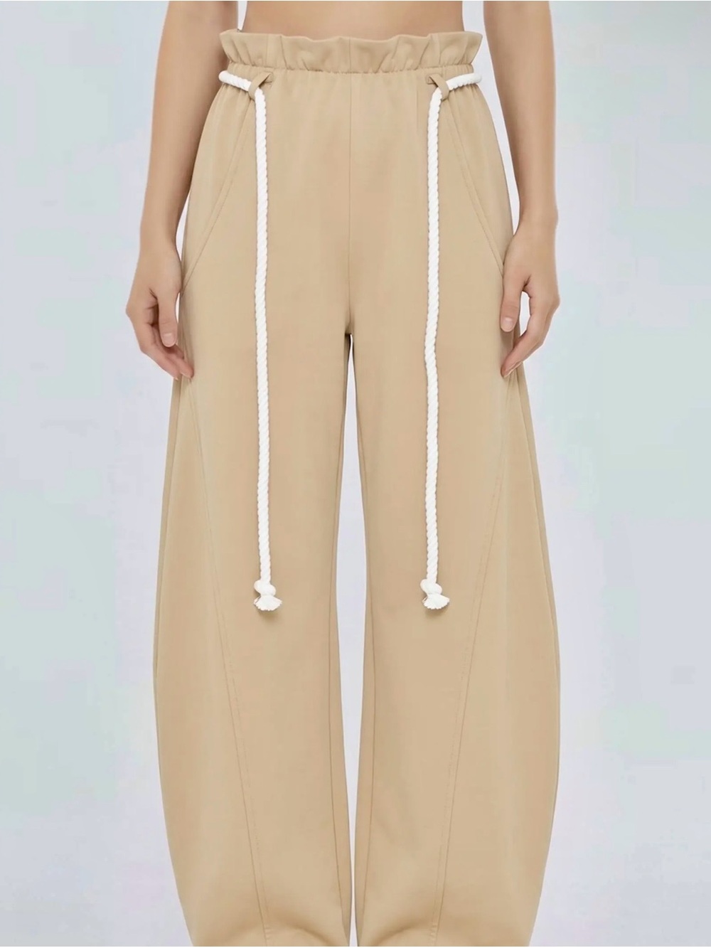 Driftline Rope Waist Wide-Leg Pants